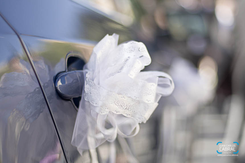 Adorno Coche novios